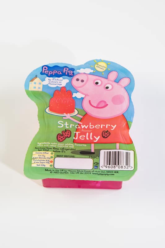 Peppa Pig ready to eat jelly 75g